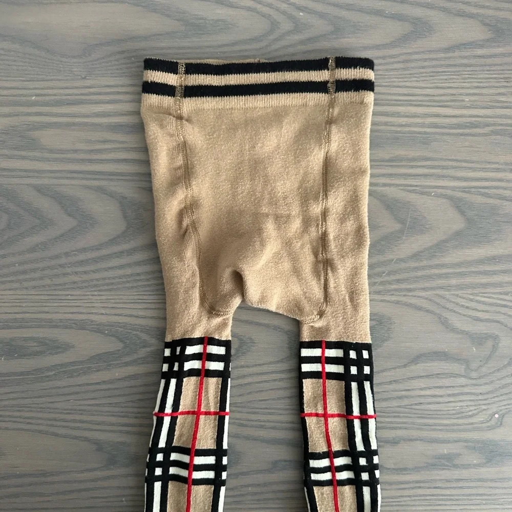 BURBERRY GIRLS VINTAGE CHECK TIGHTS